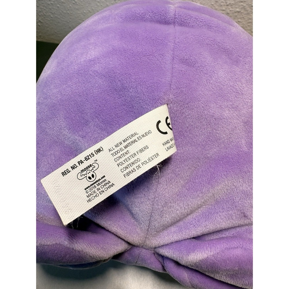 I Dig Monsters Purple Monji With Open Mouth Pocket 10" Plush‎ By Moose Toys - Picture 3 of 10